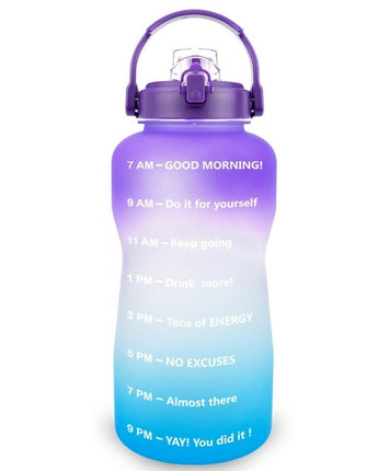 Motivational Gym Fitness Water Bottle BPA Free